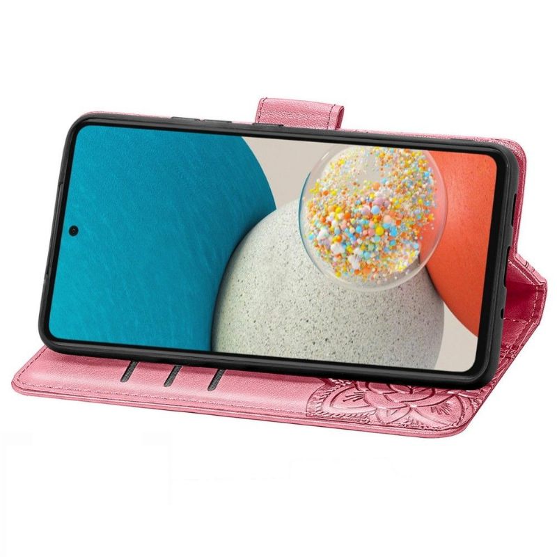 Folio-hoesje voor Samsung Galaxy A53 5G Reliëfvlinder