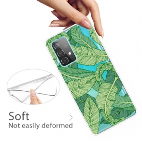 Hoesje voor Samsung Galaxy A53 5G Anti-fall Groen Blad
