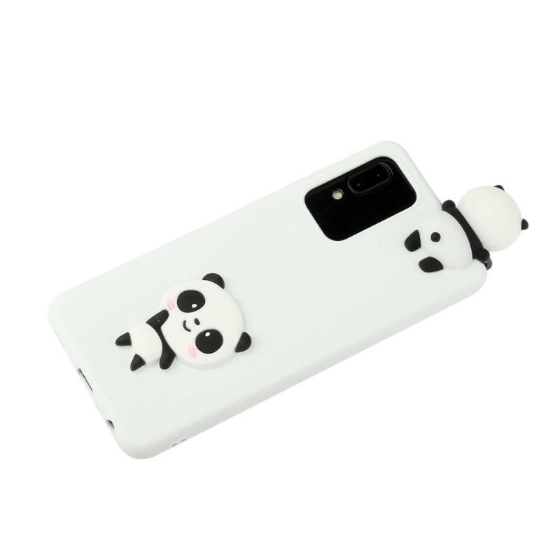 Hoesje voor Samsung Galaxy A53 5G Siliconen Panda 3d