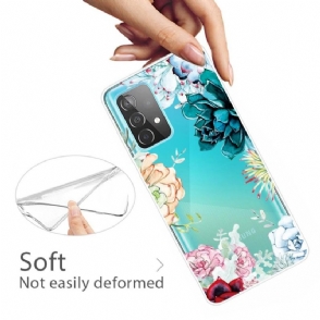 Hoesje voor Samsung Galaxy A53 5G Verscheidenheid Aan Bloemen
