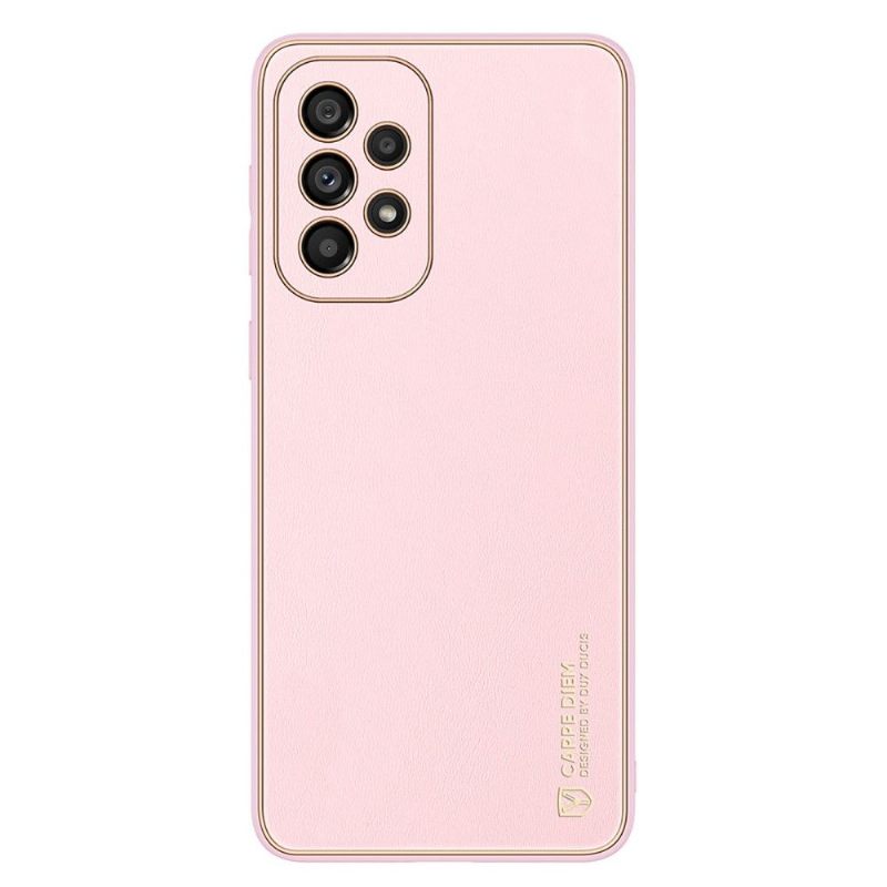 Hoesje voor Samsung Galaxy A53 5G Yolo-serie Leereffect