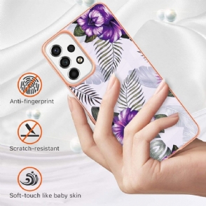 Telefoonhoesje voor Samsung Galaxy A53 5G Exotische Bloemen