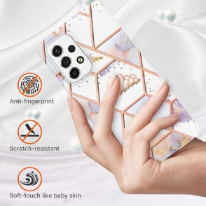 Telefoonhoesje voor Samsung Galaxy A53 5G Marmer En Kroon