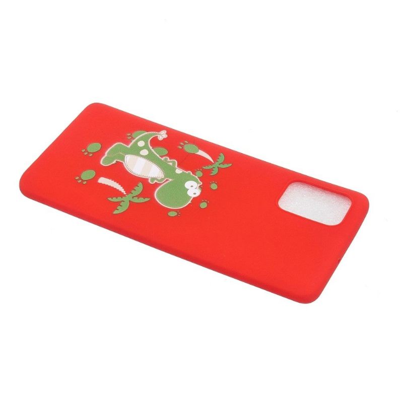 Telefoonhoesje voor Samsung Galaxy A53 5G Met Ketting Dinosaurus Illustratie