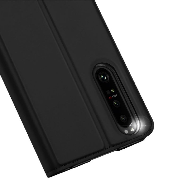Folio-hoesje voor Sony Xperia 1 IV Zakelijk Satijneffect