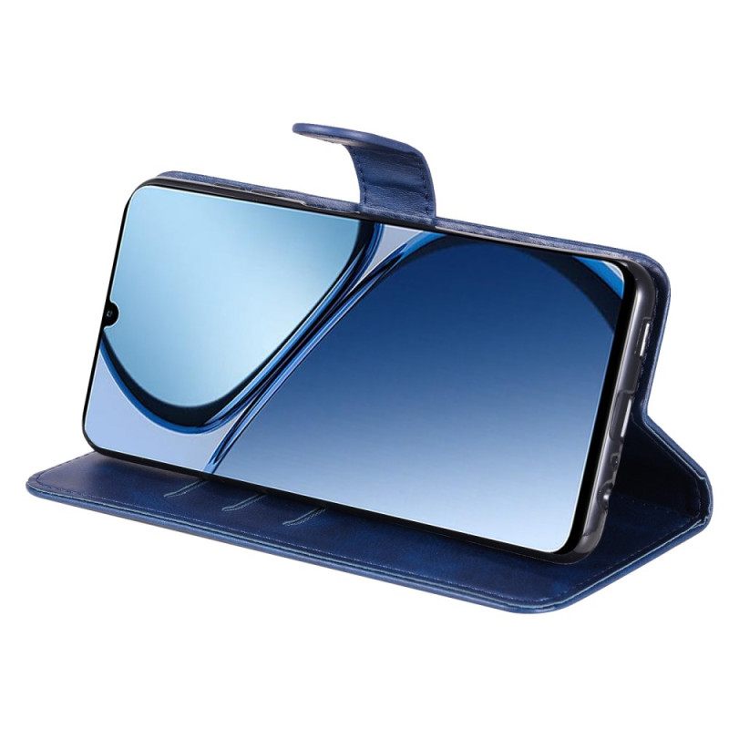 Folio-hoesje Realme C61 Telefoonhoesje Etui Met Rits