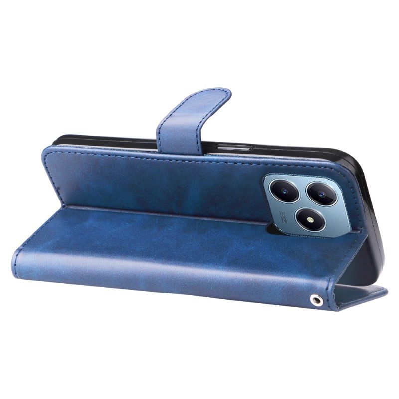 Folio-hoesje Realme C61 Telefoonhoesje Etui Met Rits