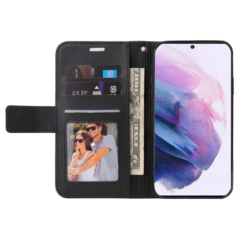 Folio-hoesje voor Samsung Galaxy S21 FE Gq.utrobe Klassiek