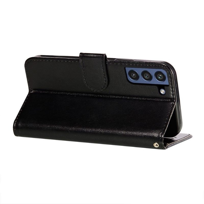 Folio-hoesje voor Samsung Galaxy S21 FE Kaarthouder Met Klep