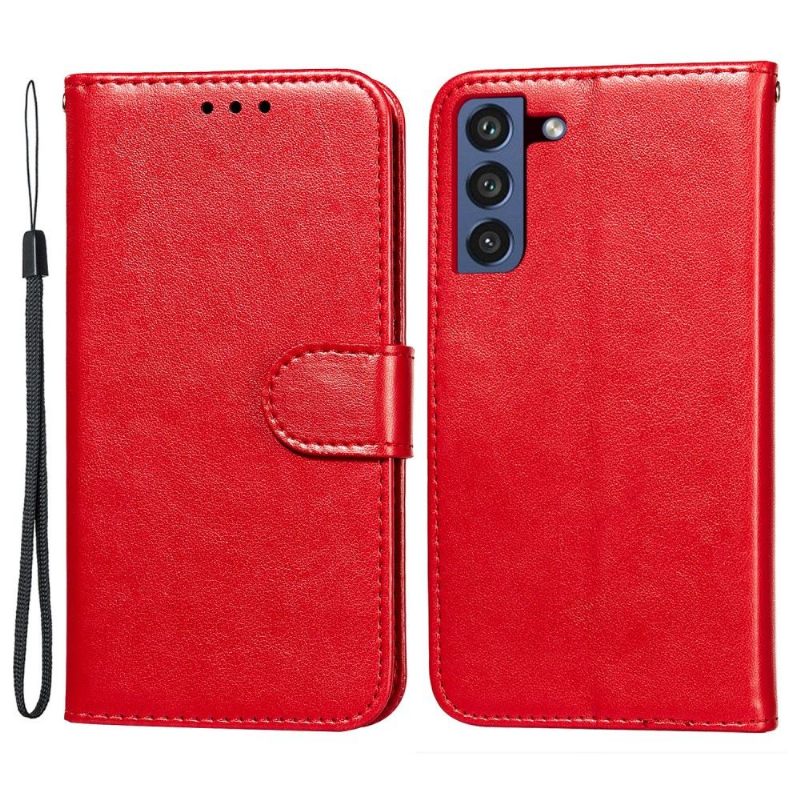 Folio-hoesje voor Samsung Galaxy S21 FE Kaarthouder Met Klep