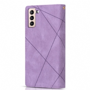 Folio-hoesje voor Samsung Galaxy S21 FE Portemonnee Leren Célia Kunstleer