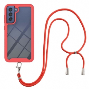 Hoesje voor Samsung Galaxy S21 FE Met Koord Stedelijke Serie