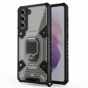 Telefoonhoesje voor Samsung Galaxy S21 FE Bescherming Tweekleurige Ondersteuningsfunctie