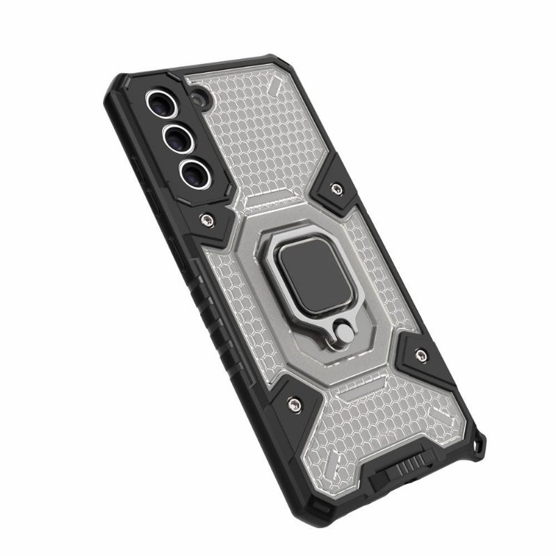 Telefoonhoesje voor Samsung Galaxy S21 FE Bescherming Tweekleurige Ondersteuningsfunctie