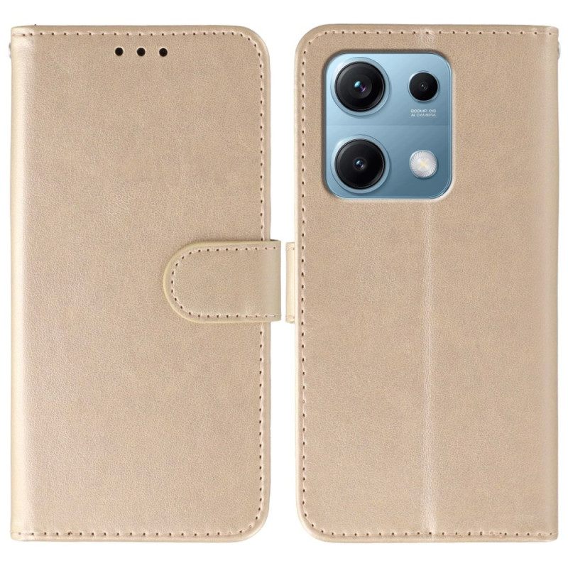Bescherming Hoesje Xiaomi Redmi Note 14s Monochroom Leereffect