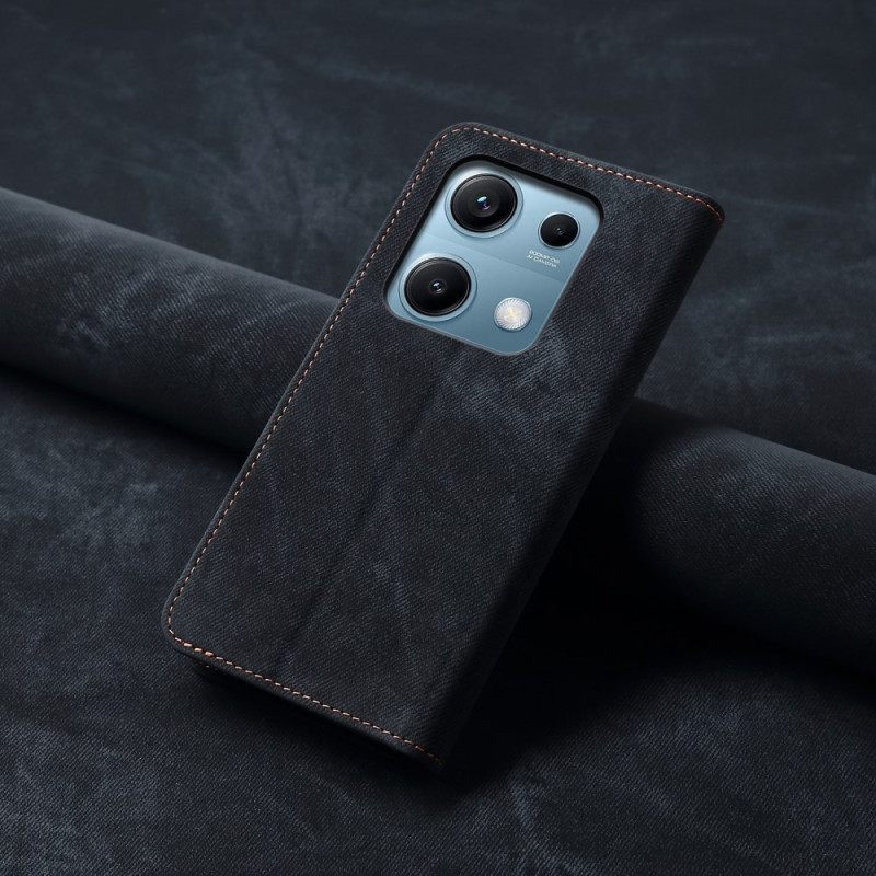 Folio-hoesje Voor Xiaomi Redmi Note 14s Denimstof