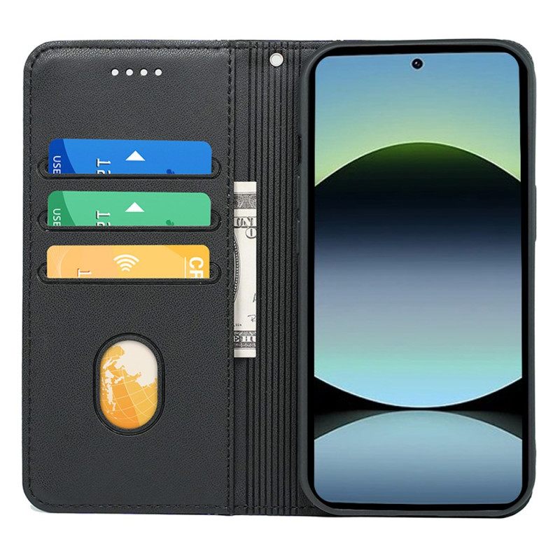 Folio-hoesje Xiaomi Redmi Note 14s Bies Met Bandje