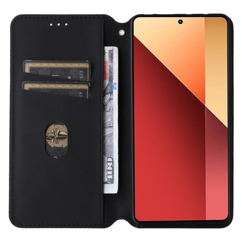 Folio-hoesje Xiaomi Redmi Note 14s Diamantpatroon Bescherming Hoesje