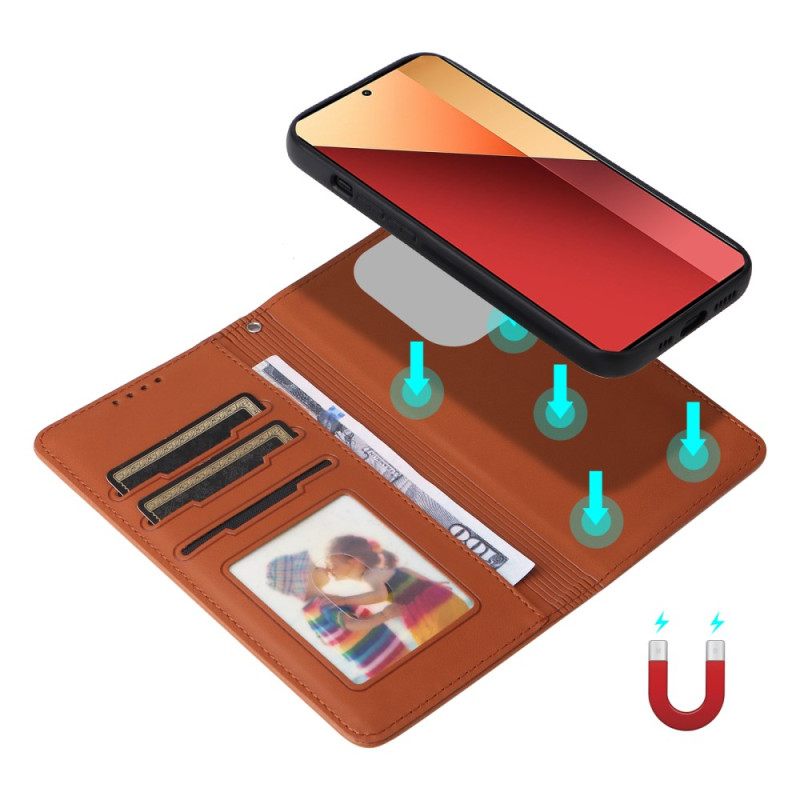 Folio-hoesje Xiaomi Redmi Note 14s Telefoonhoesje Afneembaar Etui Betopnice