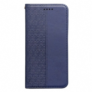Folio-hoesje Xiaomi Redmi Note 14s Telefoonhoesje Geruit Patroon Met Bandje
