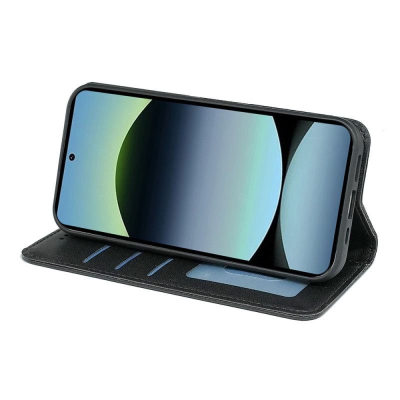 Folio-hoesje Xiaomi Redmi Note 14s Telefoonhoesje Geruit Patroon Met Bandje