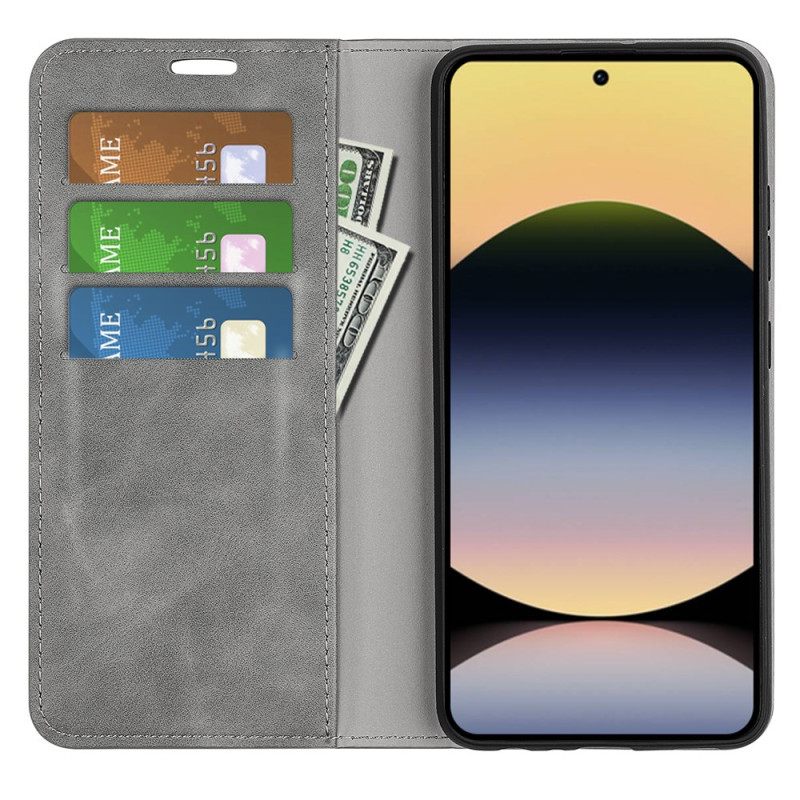 Folio-hoesje Xiaomi Redmi Note 14s Telefoonhoesje Leerstijl