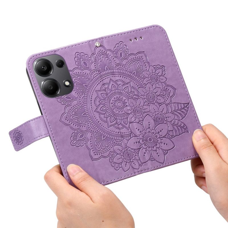 Folio-hoesje Xiaomi Redmi Note 14s Telefoonhoesje Mandala Print