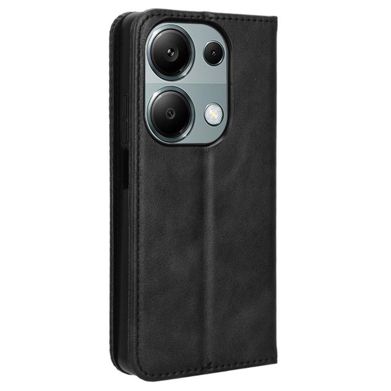 Folio-hoesje Xiaomi Redmi Note 14s Vintage Stijl Bescherming Hoesje