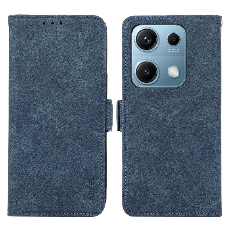 Leren Hoesje Voor Xiaomi Redmi Note 14s Abeel Suède-effect