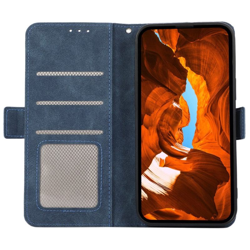 Leren Hoesje Voor Xiaomi Redmi Note 14s Abeel Suède-effect