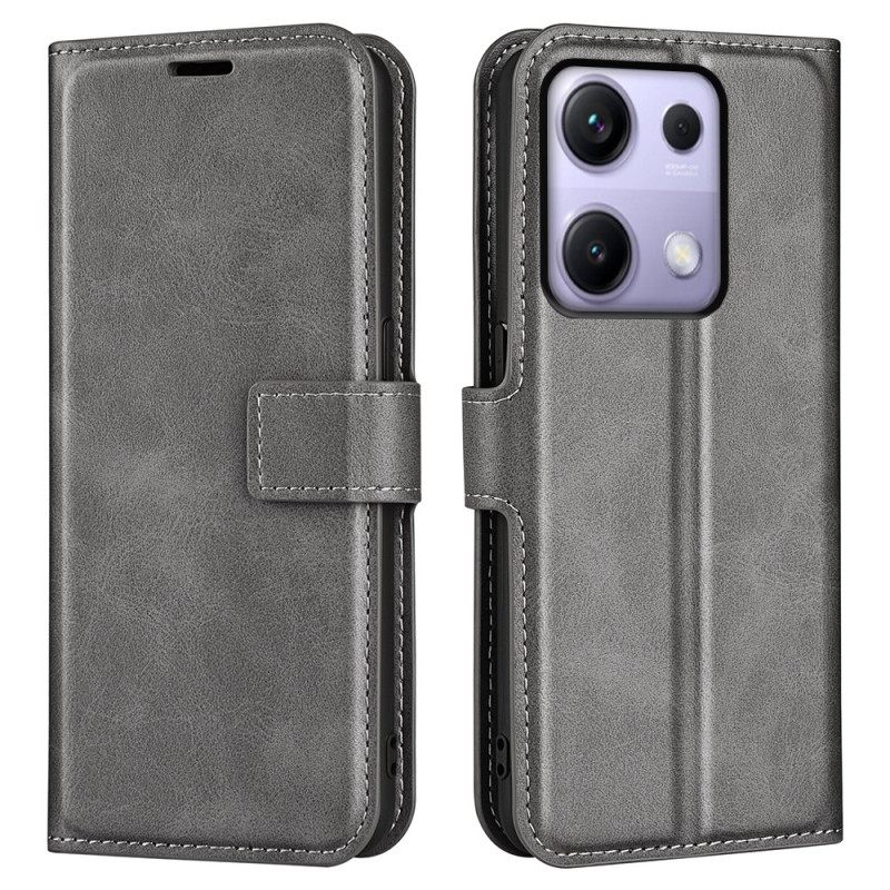 Leren Hoesje Xiaomi Redmi Note 14s Leerstijl Bescherming Hoesje