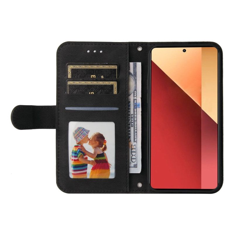 Leren Hoesje Xiaomi Redmi Note 14s Retro Design Bescherming Hoesje