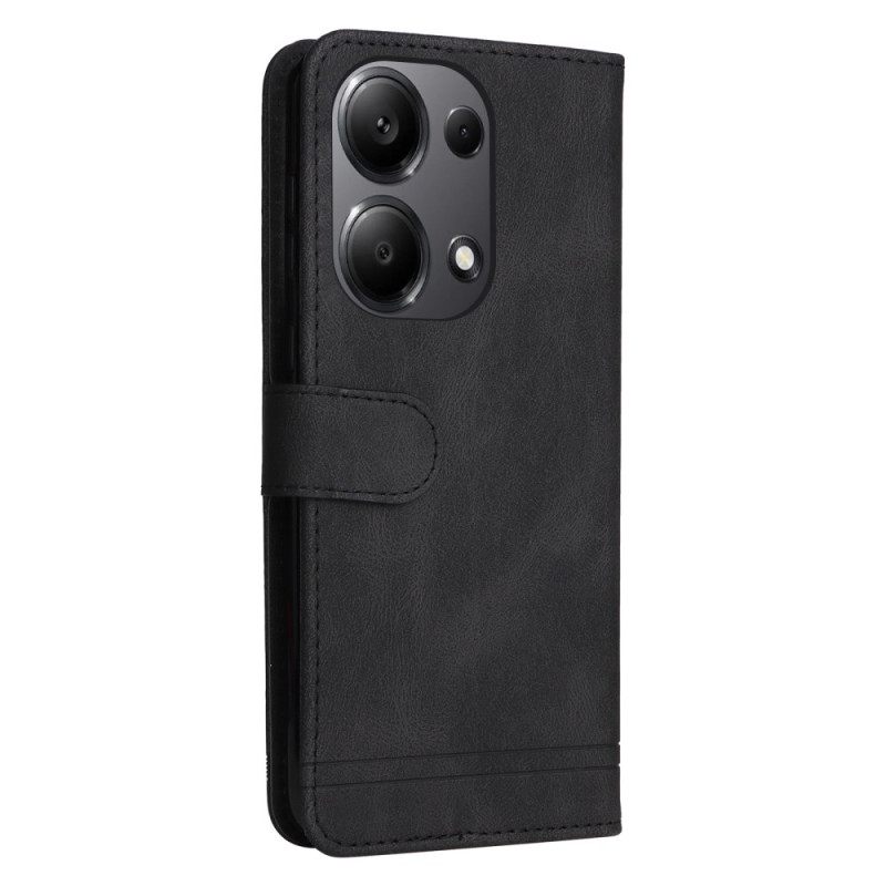 Leren Hoesje Xiaomi Redmi Note 14s Retro Design Bescherming Hoesje