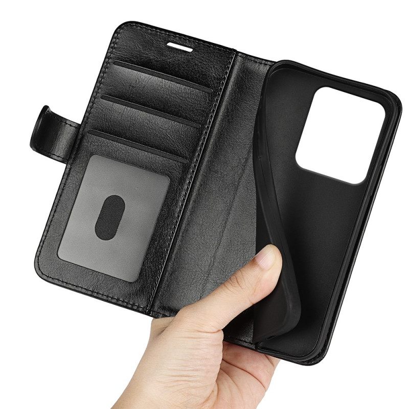 Leren Hoesje Xiaomi Redmi Note 14s Vintage