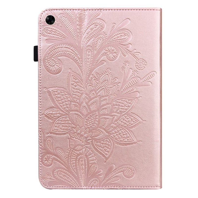 Folio-hoesje voor Realme Pad Chique Kant Bloem