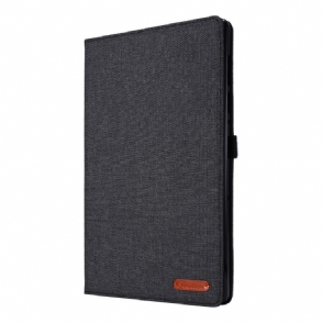 Leren Hoesje voor Realme Pad Bescherming Canvaseffect Oxford