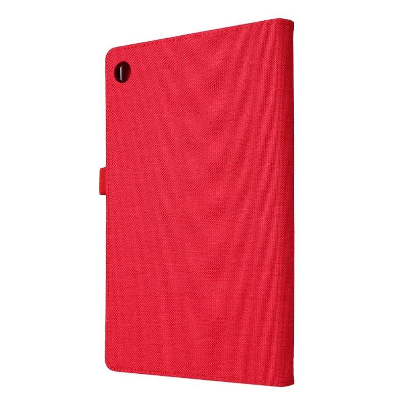 Leren Hoesje voor Realme Pad Bescherming Canvaseffect Oxford