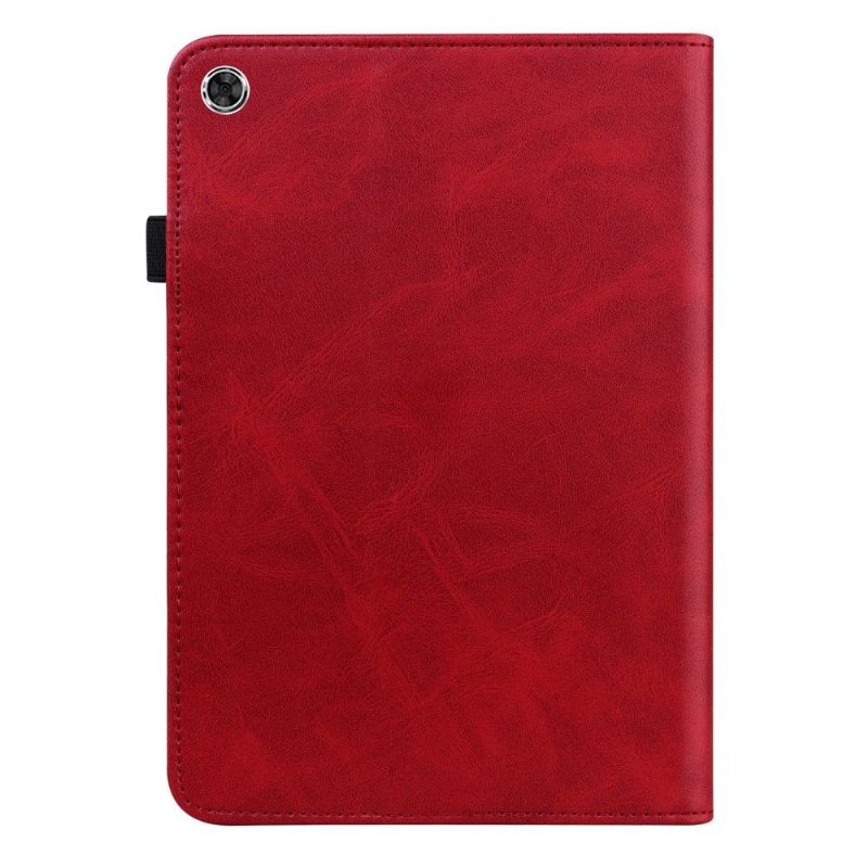 Leren Hoesje voor Realme Pad Bescherming Lijnen Met Leereffect