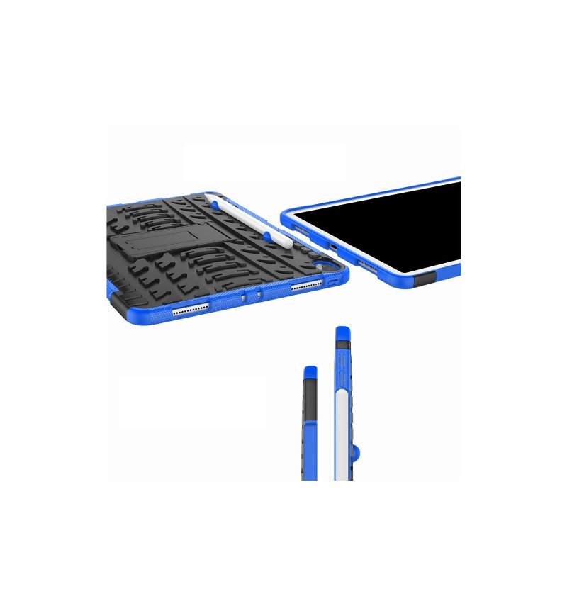 iPad Pro 11 Inch - Antislip Case Met Geïntegreerde Standaard - Blauw