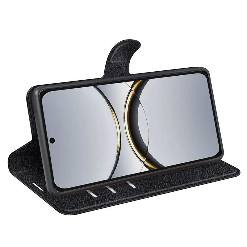 Bescherming Hoesje Oppo Find X8 Klassiek Lycheekleurig Leer