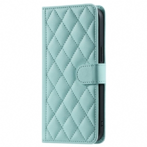 Folio-hoesje Oppo Find X8 Telefoonhoesje Gewatteerd Met Bandje En Schouderband