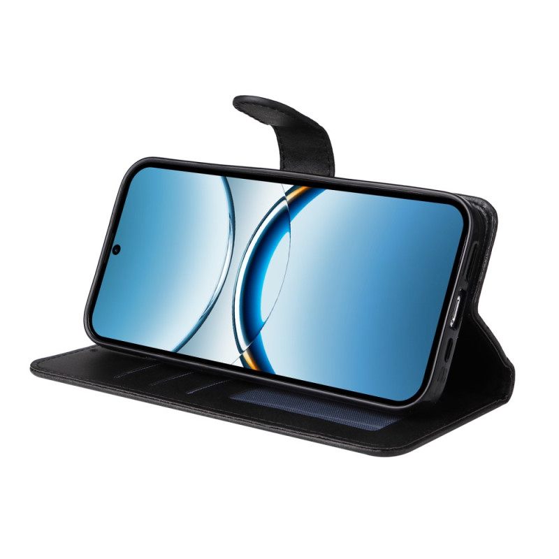 Folio-hoesje Oppo Find X8 Telefoonhoesje Imitatieleer Bandje