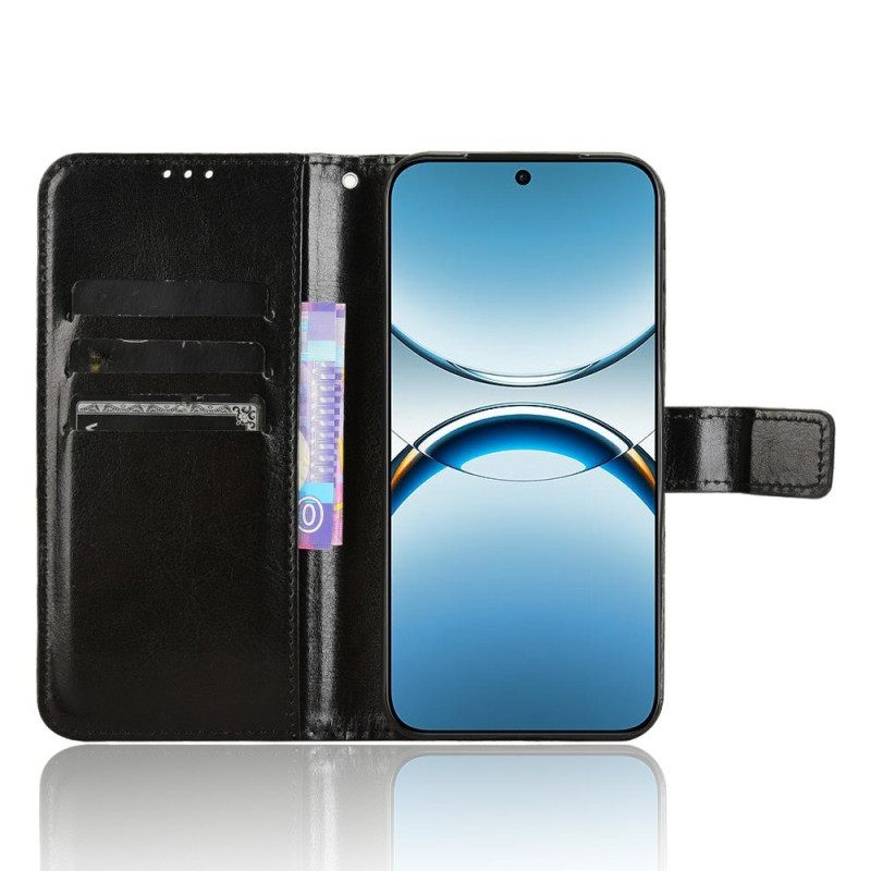 Folio-hoesje Oppo Find X8 Telefoonhoesje Opvallend Imitatieleer