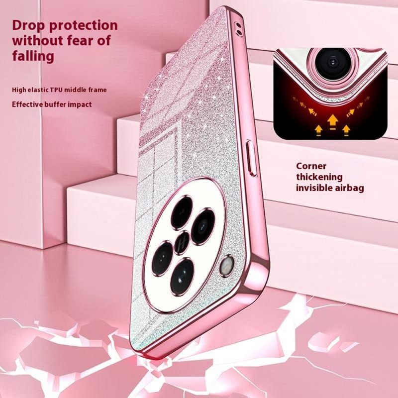 Hoesje Oppo Find X8 Gradiëntglitter