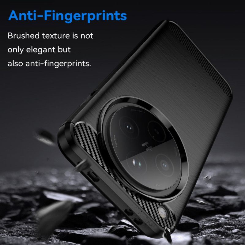 Hoesje Oppo Find X8 Koolstofvezel Geborsteld