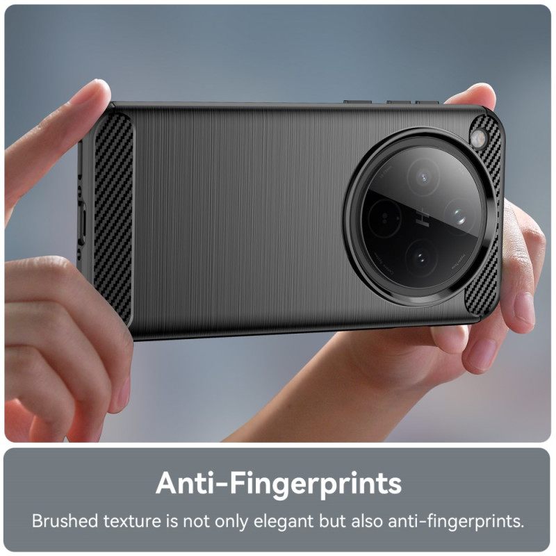 Hoesje Oppo Find X8 Koolstofvezel Geborsteld