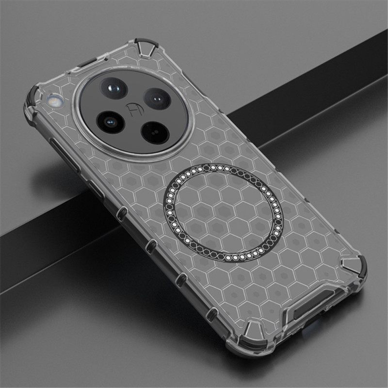 Hoesje Oppo Find X8 Magsafe-compatibel Honingraat