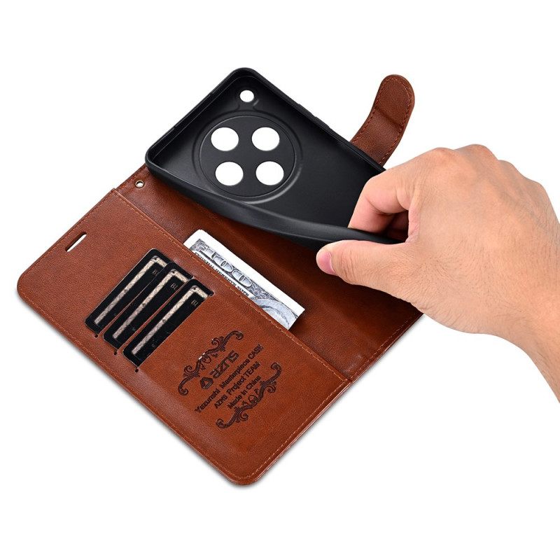 Leren Hoesje Oppo Find X8 Kunstleer Azns Bescherming Hoesje