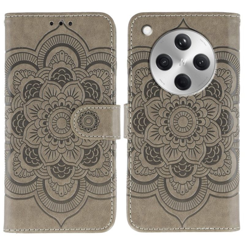 Leren Hoesje Oppo Find X8 Mandala-patroon Bescherming Hoesje