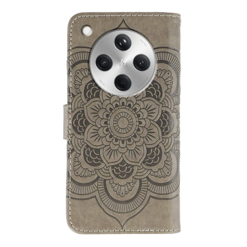 Leren Hoesje Oppo Find X8 Mandala-patroon Bescherming Hoesje